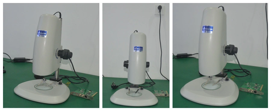 Vm-100 Video Microscope with Adjustable LED Bottom and Surface Illumination