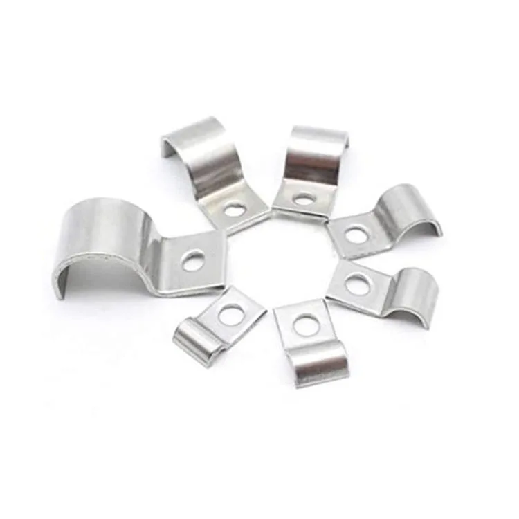 One Hole Half Saddle Cable Clamp Clip Clamps for Electrofusion Pipe Welding 3/4 Inch 1/2inch Stainless Steel 3 1/6 Saddle Clamp