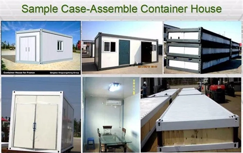 Prefabricated Steel Sturcture Container Modular Mobile House for Office or Living Roommodular Home Prefab House
