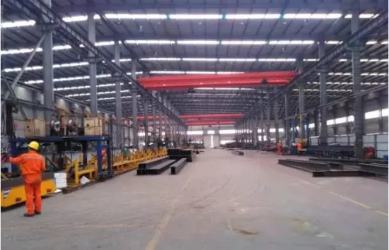 Low Cost Prefabricated Steel Frame Warehouse Hangar Workshop Steel Building Materials