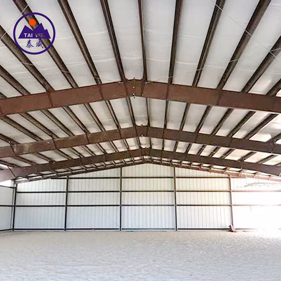 Low Cost Workshop Structural Fabrication Storage Shed Warehouse Construction Steel Building Material with Welded H Section