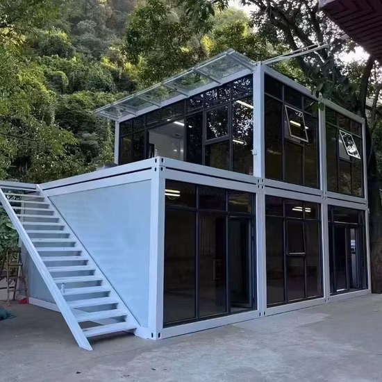 Factory Supply Prefabricated Steel Sturcture Container Modular Mobile Steel Bar Prefab House Modular Home
