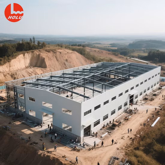 Light Steel Modular Structure Prefab Factory Workshop Building
