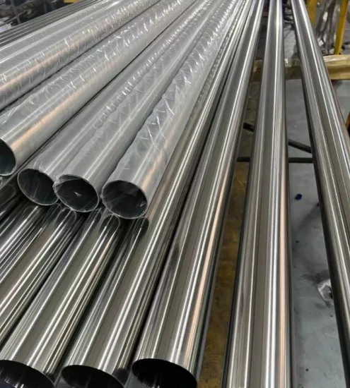 304 316 Mirror Polished Seamless Stainless Steel Pipe/Tube Sanitary Piping